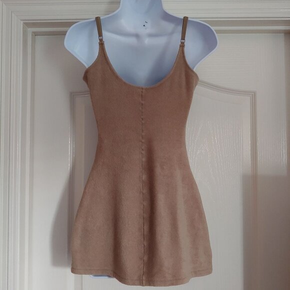 SKIMS Terry Dress Mini Stretch Desert Strap S Spa Resort Soft - Picture 6 of 10